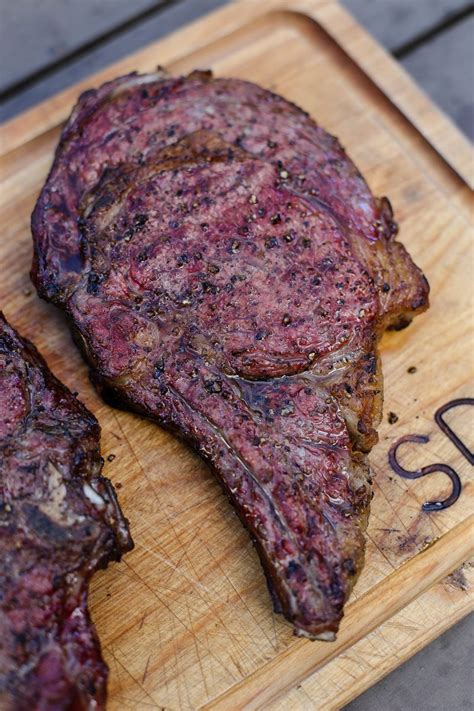 Perfect Reverse Sear Smoked Ribeye Steaks Recipe Vindulge Recipe