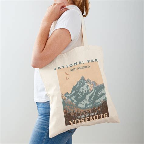 Yosemite National Park Tote Bag By Yassine57 Redbubble