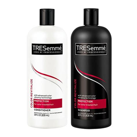 Tresemme Color Revitalize Hair Conditioner and Shampoo With Advanced ...