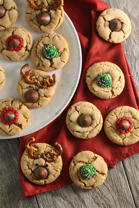 Free for commercial use no attribution required high quality images. Christmas Peanut Blossom Cookies - Reindeer, Christmas ...