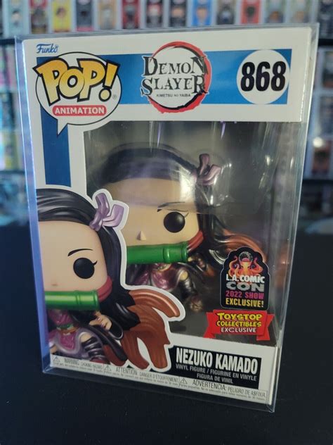 Funko Pop Demon Slayer Metallic Nezuko Kamado Lacc Toystop Excl In