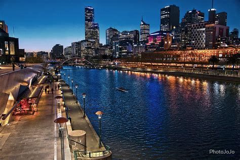 Melbourne Southbank Skyline Hdr Victoria By Photojojo Redbubble