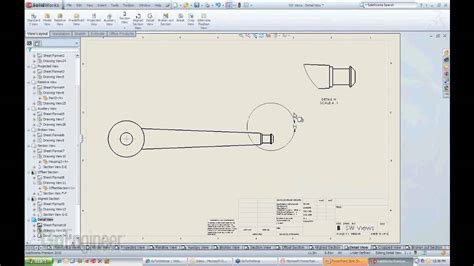 Solidworks Detail Views Youtube