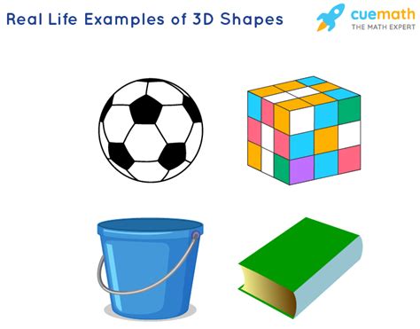Examples Of 3d Shapes Objects