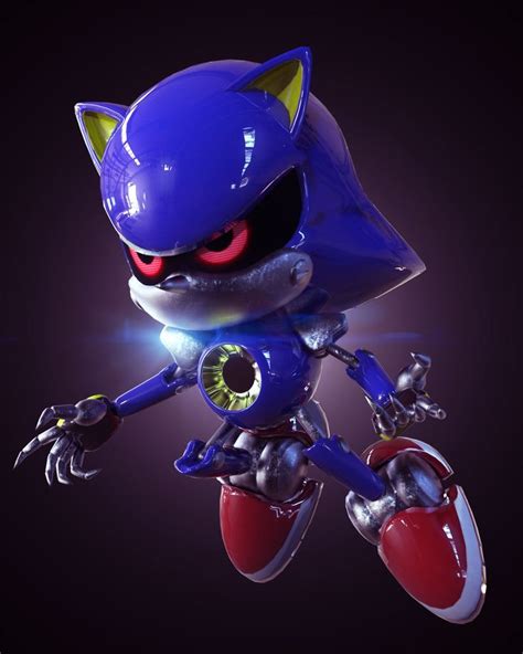The Metal Sonic By Eggmanteen On Deviantart Sonic Sonic Art Sonic