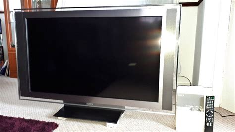Sony Bravia Lcd Television With Stand Remote Cotrol In Largs