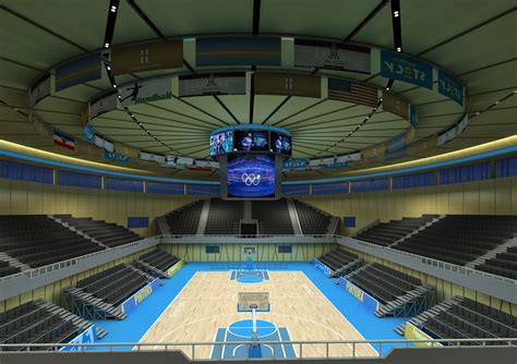 Basketball Arena 3d Model Cgtrader