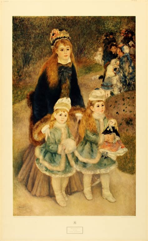 Pierre Auguste Renoir Mother And Children