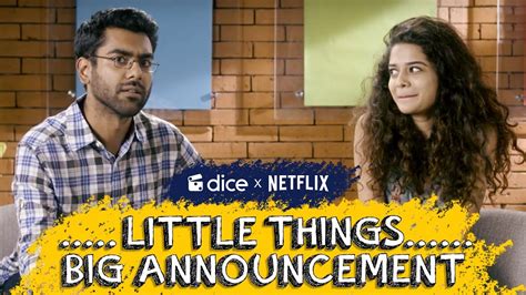 The little things is a snowboard movie project based on environmentally conscious riders who are inspirational through their riding, as well as their sustainable… the little things. Dice Media + Netflix | Little Things Season 2 Streaming ...