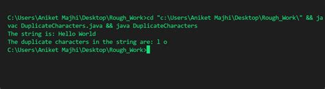 Duplicate Characters In A String Coding Ninjas Codestudio
