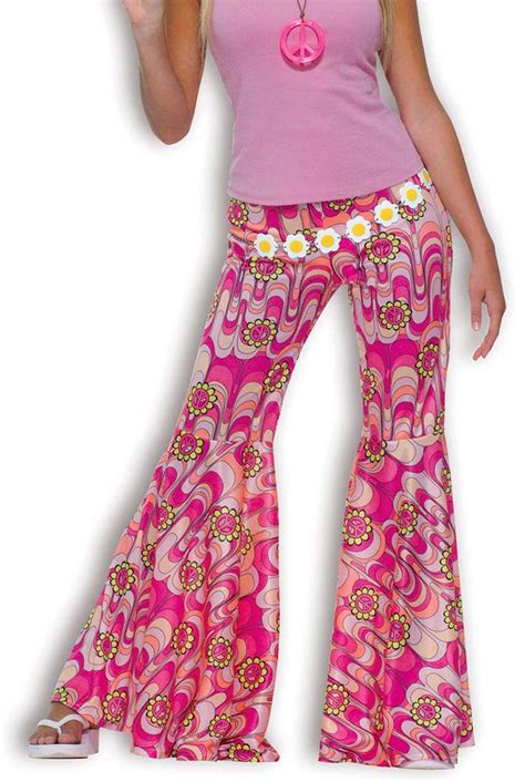 Rosegal provides the unique bell bottom pants for curves, so no worry on sizes. Adult Flower Power Bell Bottom Pants - Candy Apple ...