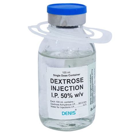Dextrose 50 Injection Exporter Supplier Wholesaler