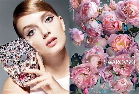 The Sharper Candice Swanepoel And Lily Donaldson For Swarovski Ss 2013