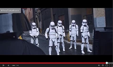 Darth Vader Puts A Stop To Stormtroopers Twerking Video