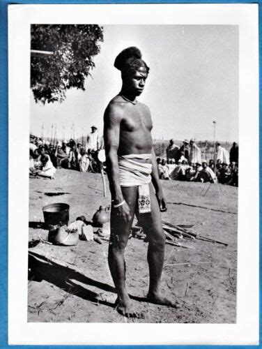 Grande Large Vintage Ethnic Photo Naked Wrestler Babe Madagascar Africa Gay EBay
