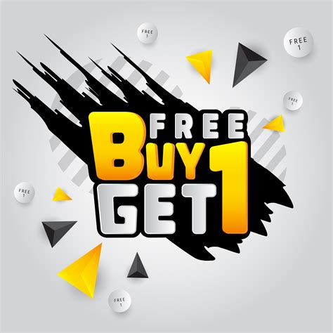 Buy One Get One Vector Art Icons And Graphics For Free Download