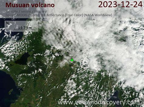 Latest Satellite Images Of Musuan Volcano Volcanodiscovery