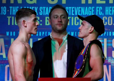Billy Joe Saunders And Shefat Isufi Make Weight For Wbo Title Fight