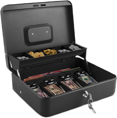 Buy Marjiandanuvrutti Metal Money Safe Box With Money Tray And Key Lock