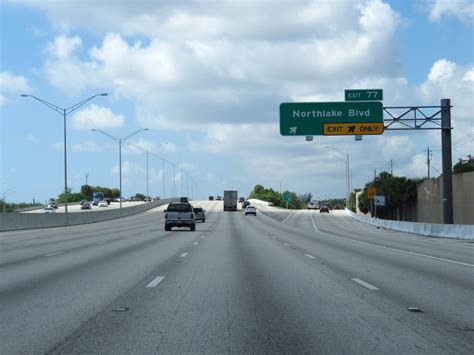 Florida Interstate 95 Southbound Cross Country Roads
