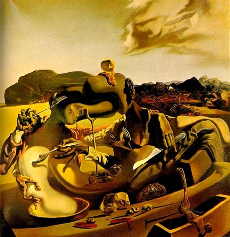 Autumn Cannibalism 1936 By Salvador Dali 1904 1989 Spain