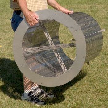 This unique, rectangular in northland grilling. 100% Stainless Steel Portable Burn Cage | Burn barrel ...