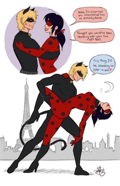 Chat Noir And Ladybug Sexy Tango By Latiffy On Deviantart