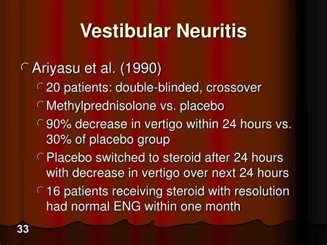 Ppt Medical Management Of Vestibular Disorders Powerpoint