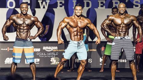 Mr Olympia 2018 - 34 Men's Physique IFBB Pros Qualified [Official Final