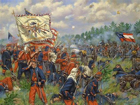 Taking Griffins Battery The 11th New York Fire Zouaves Face Off
