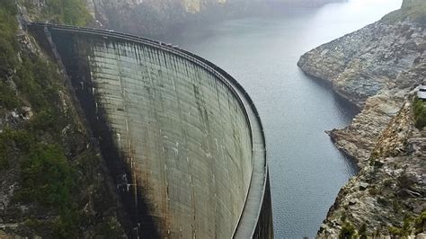 Hd Wallpaper Hydro Dam River Tasmania Australia Hydro Electric Dam