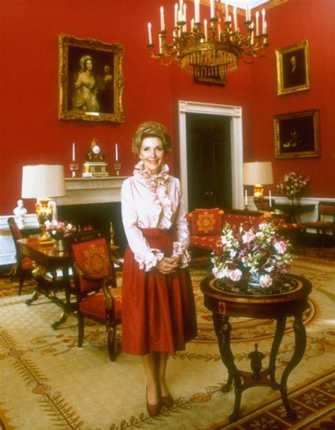 Nancy Reagan White House Renovations 1981