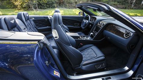 2014 Bentley Continental Gt Speed Convertible Moroccan Blue Interior