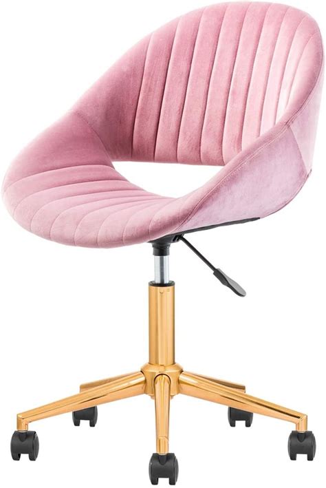 Hi&yeah comfy faux fur cute desk chair no wheels, swivel height adjustable home office chair, accent chairs for living room, bedroom, vanity chair, plush microfiber faux, ivory 4.7 out of 5 stars 87 $165.99 $ 165. Amazon.com: XIZZI Cute Desk Chair,Adjustable Swivel Office Chair for Girl, Velvet Chair with ...