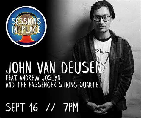 Sessions In Place Presents John Van Deusen At Emerald City Trapeze