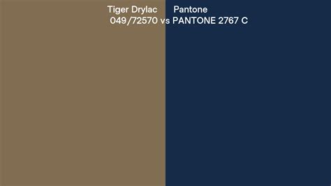 Tiger Drylac Vs Pantone C Side By Side Comparison