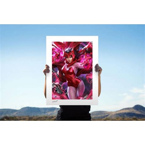 Marvel Scarlet Witch Unframed Art Print Eu
