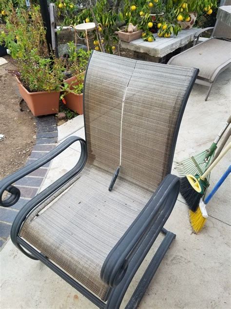 How To Repair Sling Chair How To Sew Replacement Slings For Patio