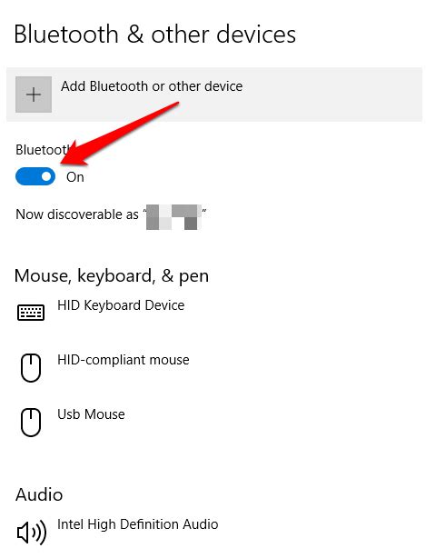 How To Turn On Bluetooth On Windows