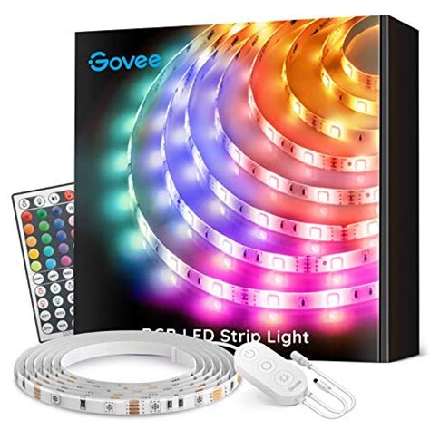 Govee Led Strip Lights Waterproof 164ft Rgb Color Changing Light