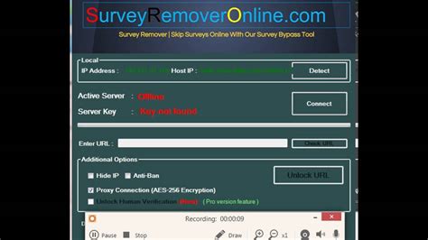 The program can be installed on android. survey remover app (free download) - YouTube