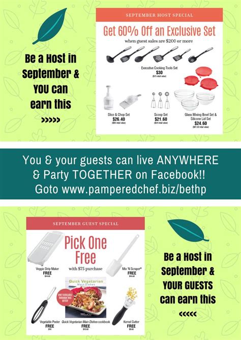 Party With The Pampered Chef Have Fun With Your Friends Online While