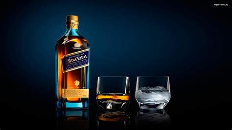 The brand was first established by grocer john walker. Whisky Johnnie Walker 008 Blue Label, Szklanki - Tapety na ...