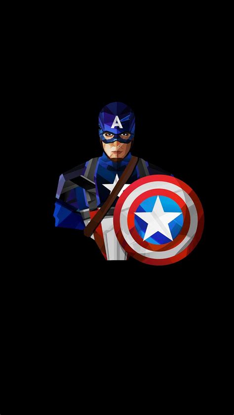 Captain America Full Hd Phone Wallpapers Wallpaper Cave
