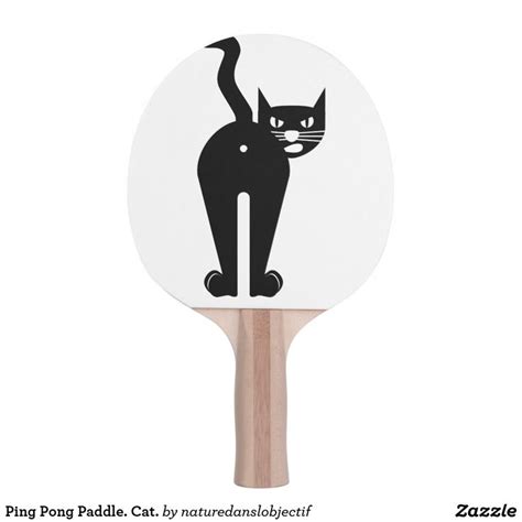 Ping Pong Paddle Cat Ping Pong Paddle Zazzle Ping Pong Paddles