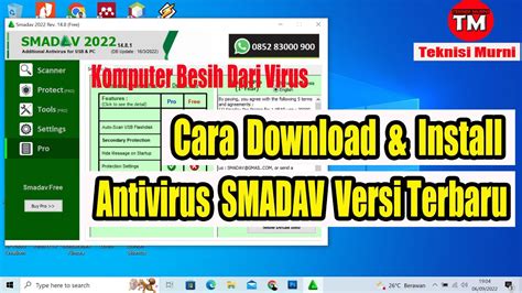 Cara Download Dan Install Antivirus Smadav Versi Terbaru Youtube