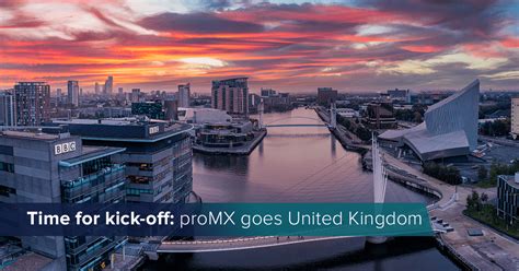 Time For Kick Off Promx Goes United Kingdom Promx