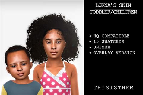 Lornas Skin Toddlerchild Versions• Hq Compatiblehq Textures • 15