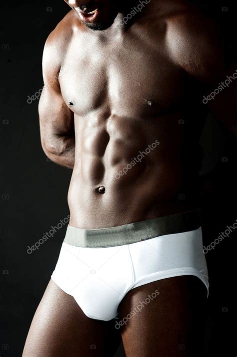 Portrait Of A Naked Muscular Man Stock Photo By Stockyimages 10140777