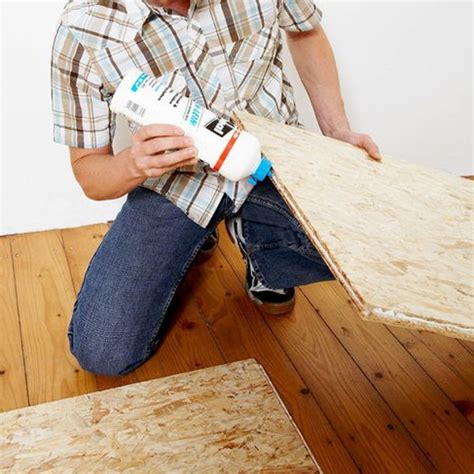 Maybe you would like to learn more about one of these? OSB Platten verlegen und verleimen | Osb platten verlegen ...